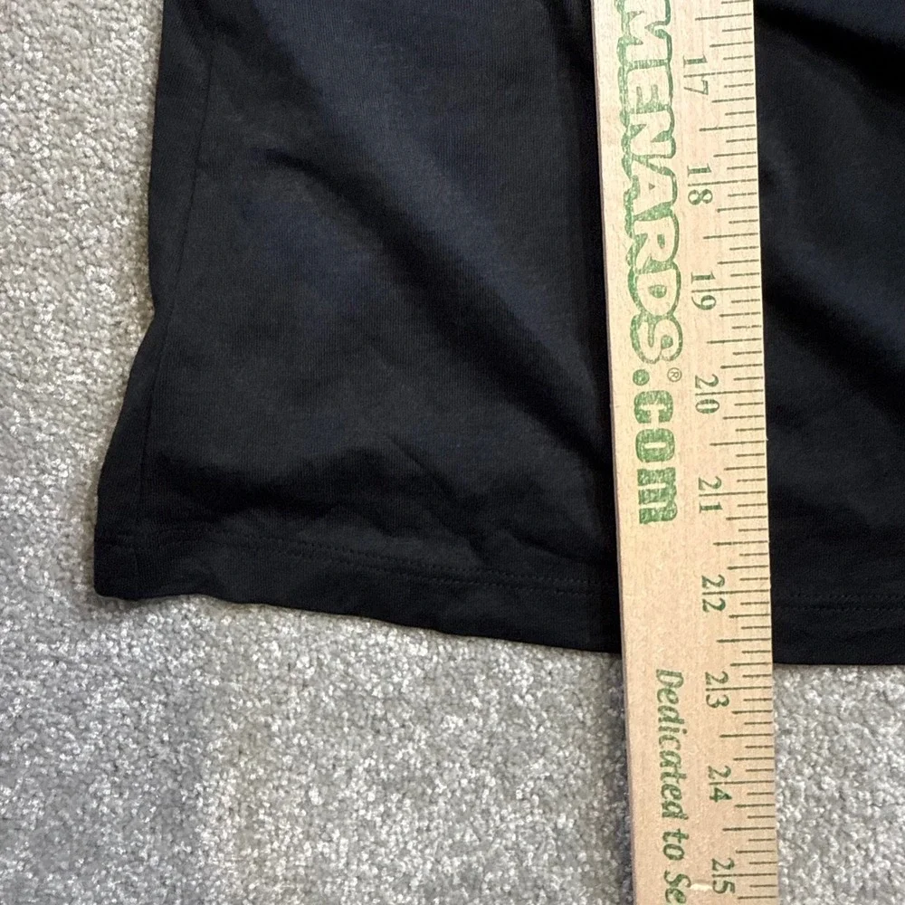 Nation LTD Hanna Halter Cross Front Top Black Pima Cotton Blend NWT M Peru Basic